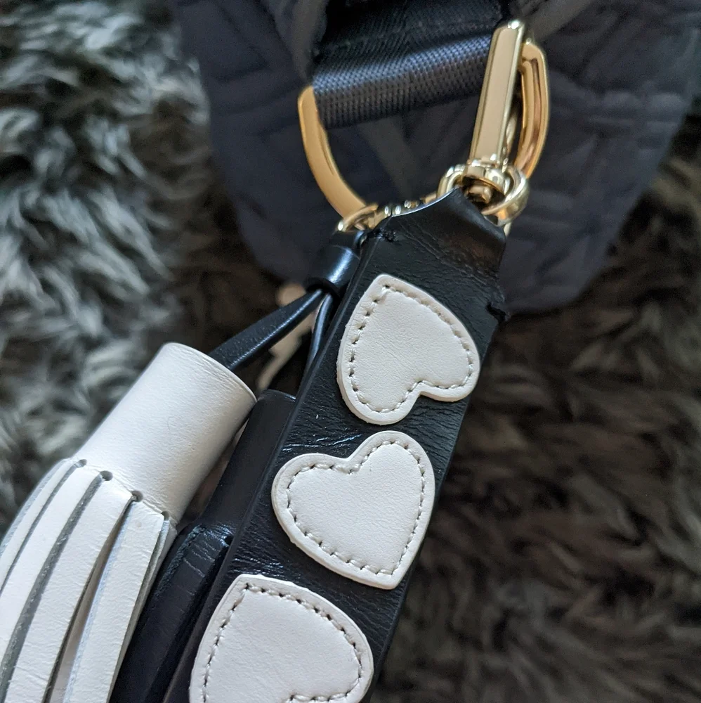 Tory Burch Quilted Diaper Bag.